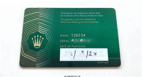 rolex guarantee card 2020|rolex warranty card 2020.